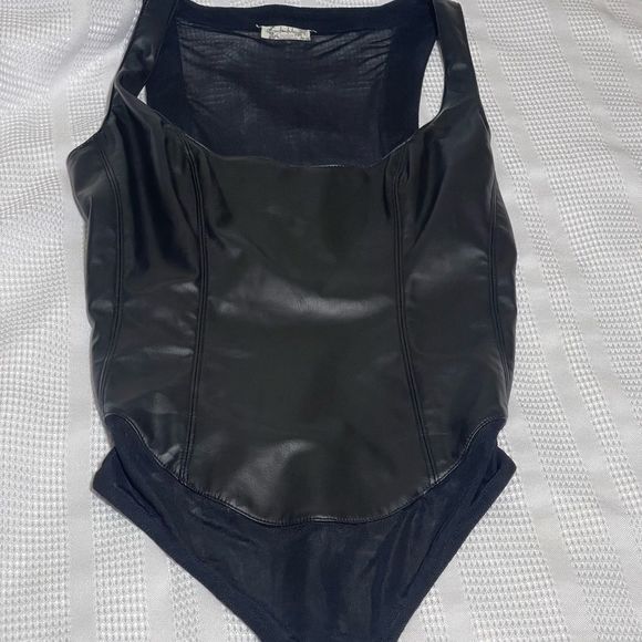 Free People Womens She's A Vegan Bodysuit Size SP - Picture 10 of 10